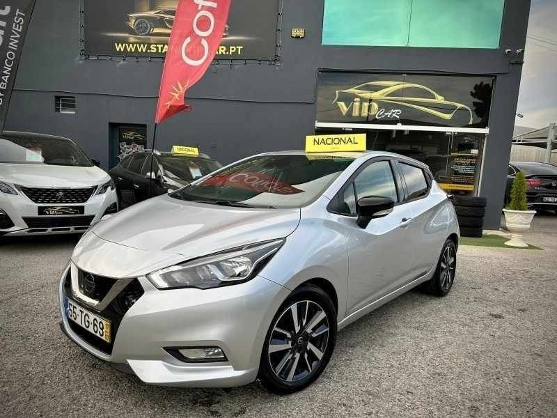 Cinzento Usado 2017 Nissan Micra Citadino | € 13.490 (Preço justo) - Imagem 1/4