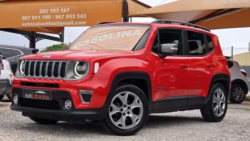 Vermelho Usado 2020 Jeep Renegade Limited SUV | € 16.850 (Preço justo) - Imagem 1/4