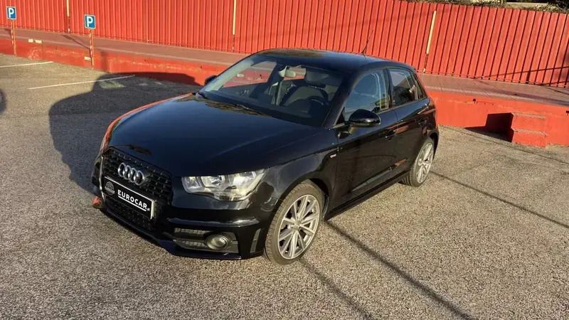 Preto Usado 2013 Audi A1 Sportback S-Line Citadino | € 11.990 (Preço justo) - Imagem 1/4
