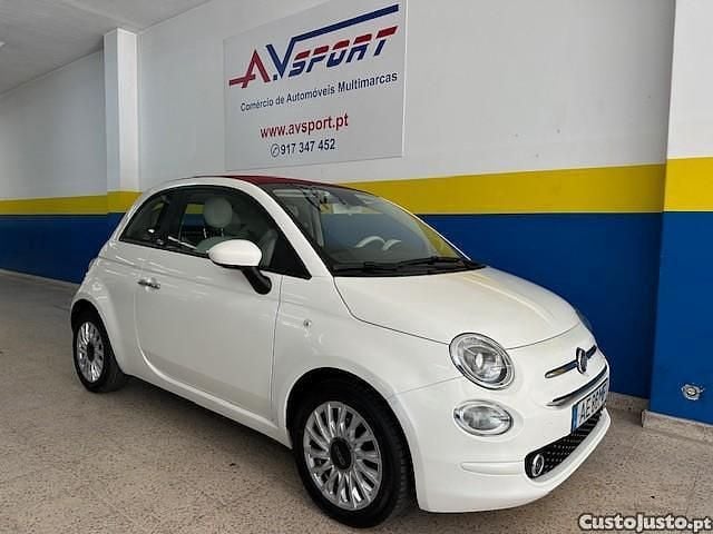 Branco Usado 2020 Fiat 500C Lounge Cabrios | € 10.900 (Preço justo) - Imagem 1/1