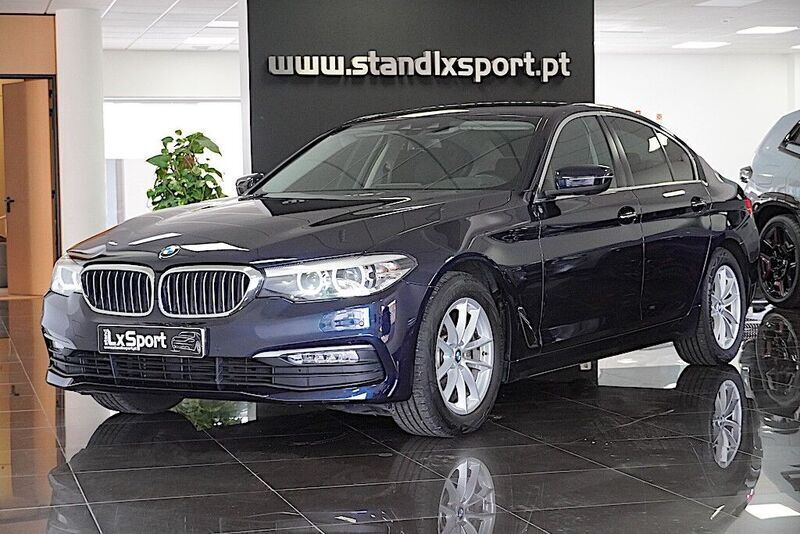 Azul Usado 2017 BMW 520 Sedan | € 25.990 (Preço justo) - Imagem 1/4