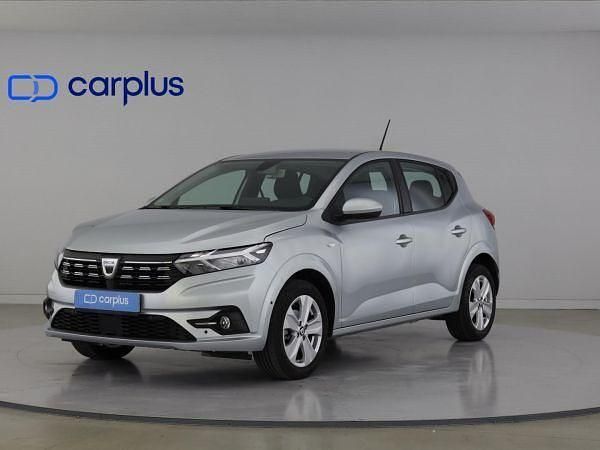 Cinza Usado 2022 Dacia Sandero Comfort Citadino | € 16.500 (Preço justo) - Imagem 1/4