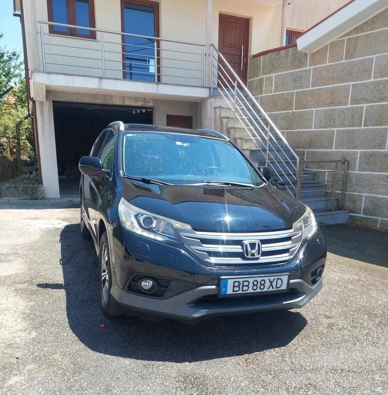 Preto Usado 2013 Honda CR-V SUV | € 19.000 - Imagem 1/4