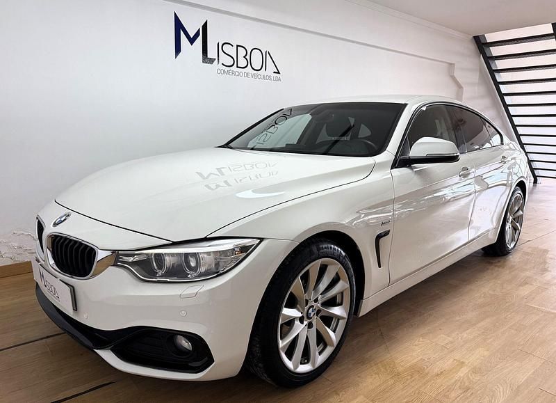Branco Usado 2017 BMW 418 Gran Coupé Sport Line Coupé | € 23.950 (Preço justo) - Imagem 1/4