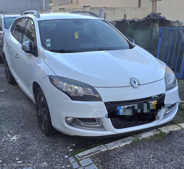 Usado Renault Mégane GT Line GT-Line 130 HP (95 kW) 2013 Branco Sedan