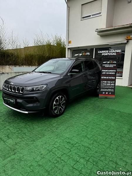 Cinza Usado 2021 Jeep Compass Limited SUV | € 21.900 (Preço justo) - Imagem 1/1