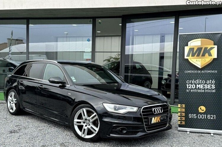 Preto Usado 2015 Audi A6 Business Carrinha | € 23.750 - Imagem 1/1