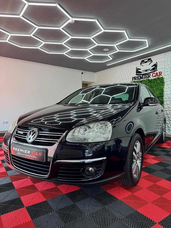 Preto Usado 2008 VW Jetta Sedan | € 5.990 (Preço justo) - Imagem 1/4