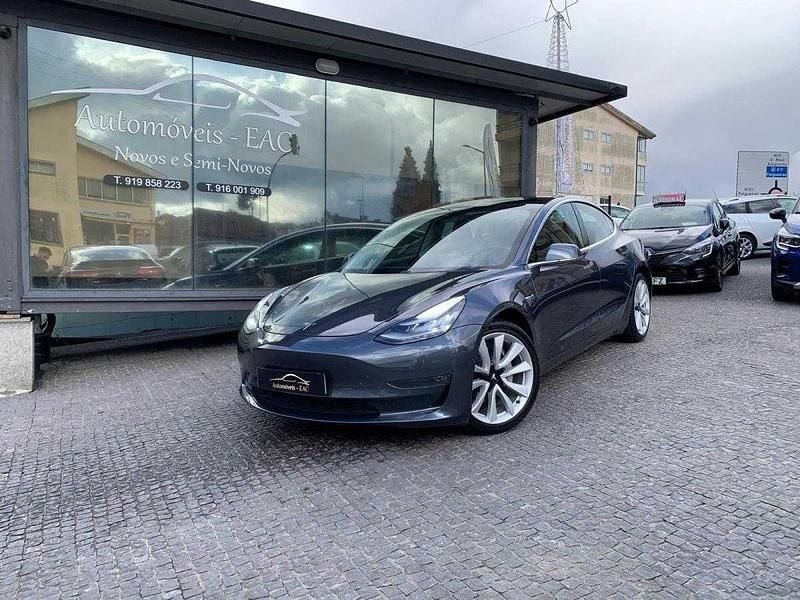 Cinza Usado 2020 Tesla Model 3 Long Range AWD Sedan | € 28.900 (Preço elevado) - Imagem 1/4