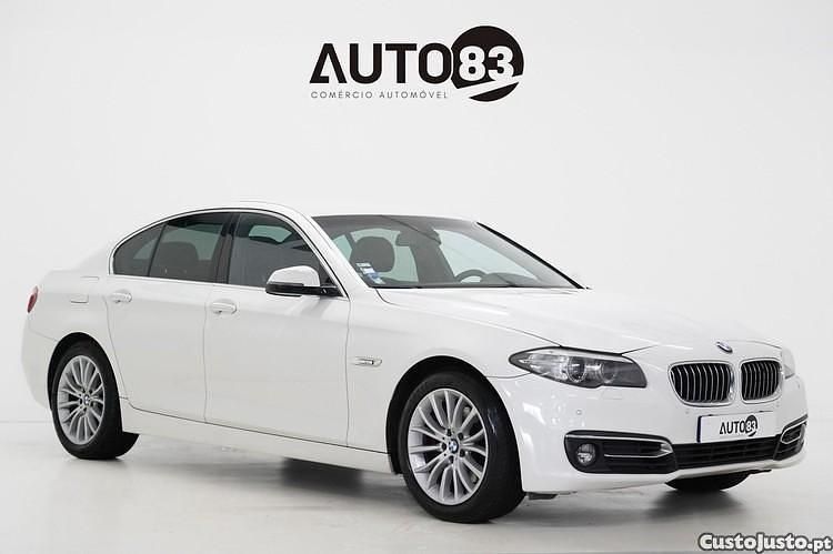 Branco Usado 2014 BMW 520 Exclusive Sedan | € 15.990 (Preço justo) - Imagem 1/1