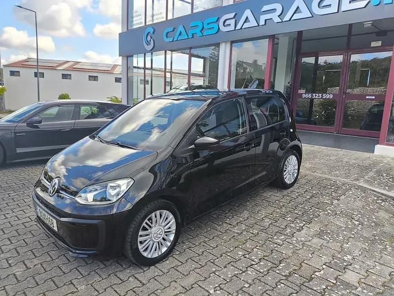 Preto Usado 2019 VW up! move up! Citadino | € 10.900 (Preço justo) - Imagem 1/4