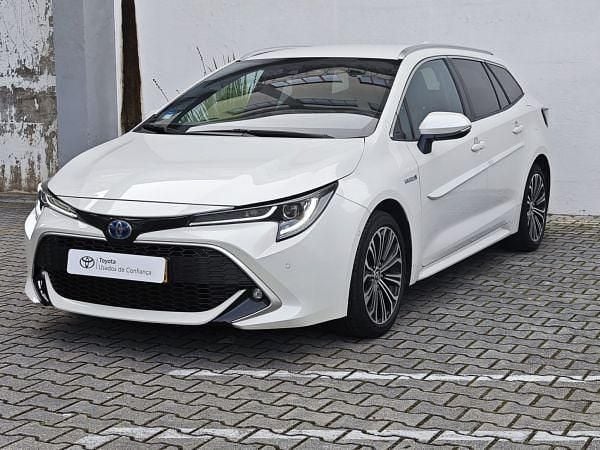 Branco (pintura metalizada especial) Usado 2019 Toyota Corolla | € 23.500 (Preço elevado) - Imagem 1/4