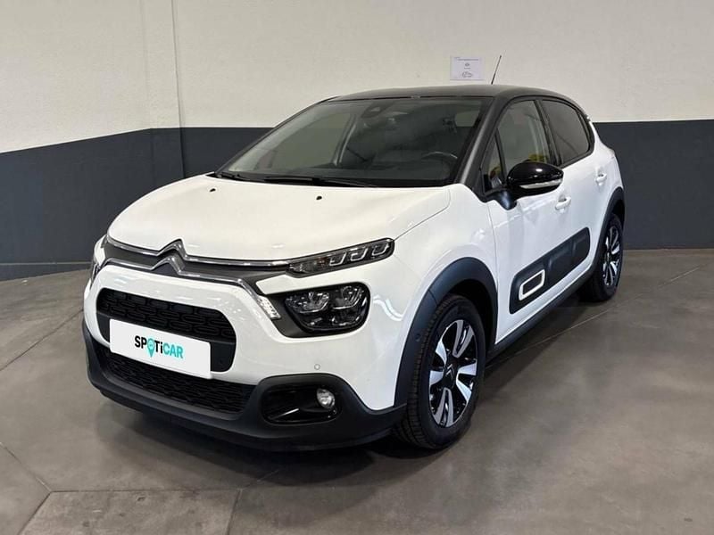 Branco Usado 2021 Citroën C3 PureTech Citadino | € 14.750 (Preço justo) - Imagem 1/4