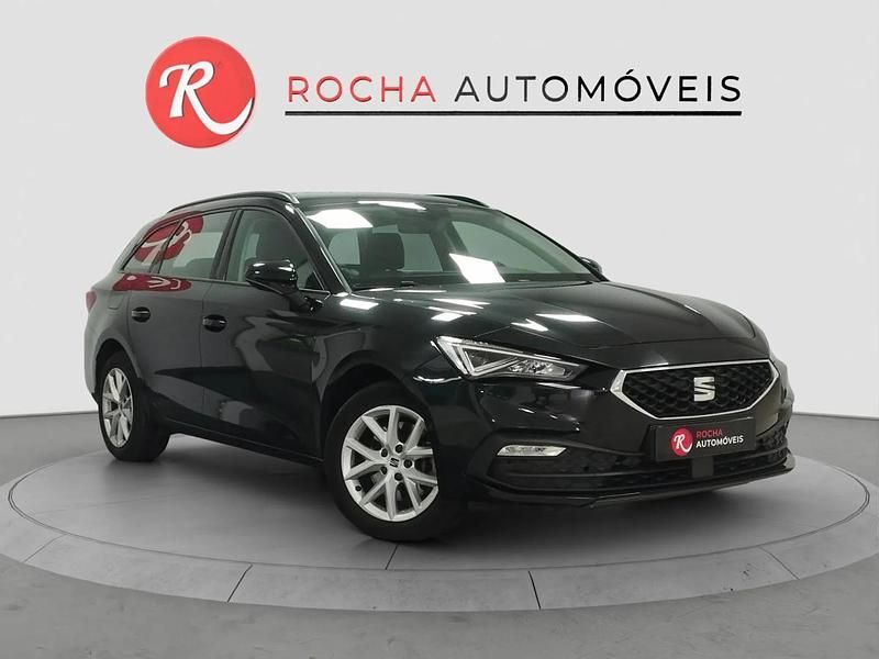 Usado Seat Leon ST 115 HP (84 kW) 2022 Preto Carrinha