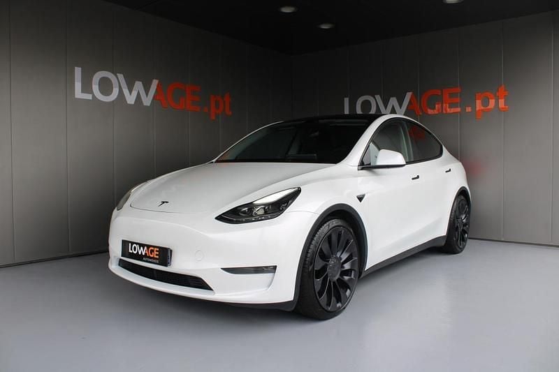 Branco Usado 2022 Tesla Model Y SUV | € 39.850 (Bom preço) - Imagem 1/4