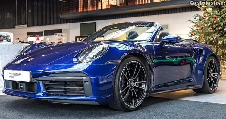 Usado Porsche 911 Turbo S 650 HP (478 kW) 2020 Azul Cabrios