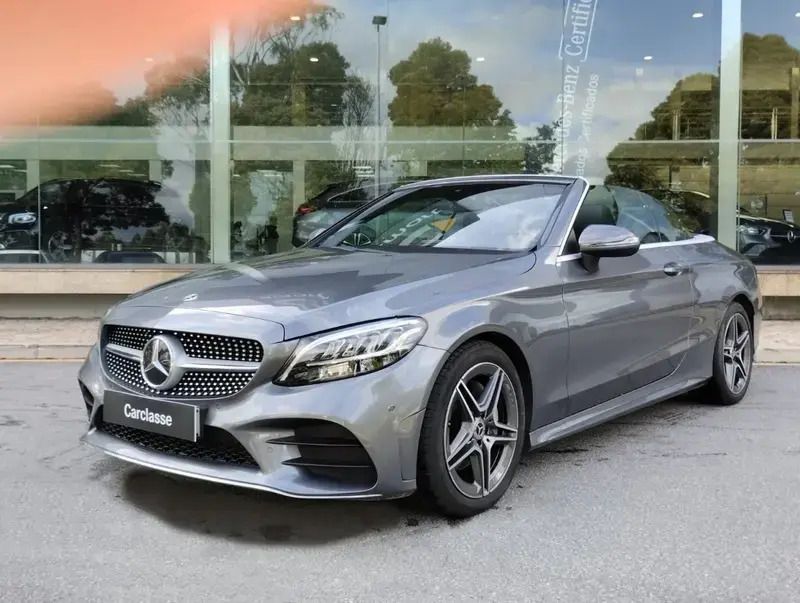 Cinza selenite Usado 2022 Mercedes C220 AMG Cabrios | € 55.900 (Caro) - Imagem 1/4