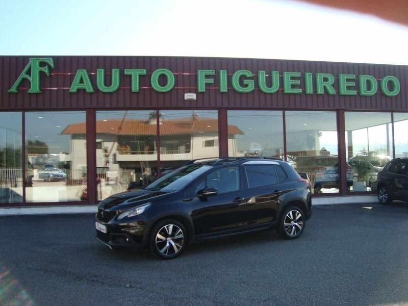 Preto Usado 2017 Peugeot 2008 GT-line SUV | € 19.950 - Imagem 1/4