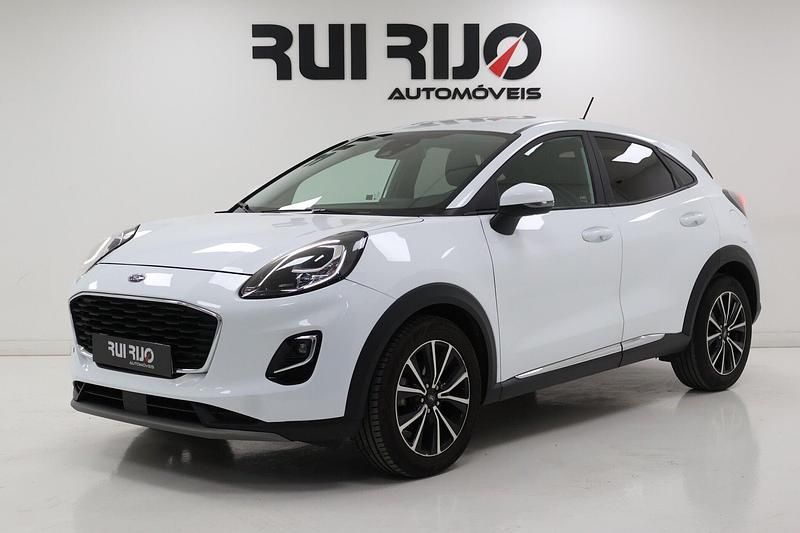 Branco Usado 2022 Ford Puma Gen-E Titanium SUV | € 16.500 - Imagem 1/4