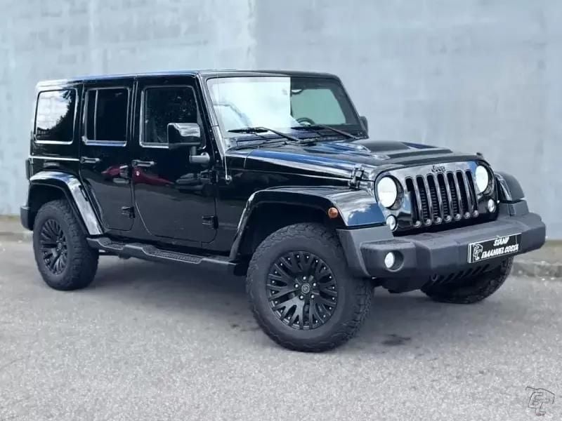 Preto Usado 2016 Jeep Wrangler Unlimited SUV | € 48.500 - Imagem 1/4