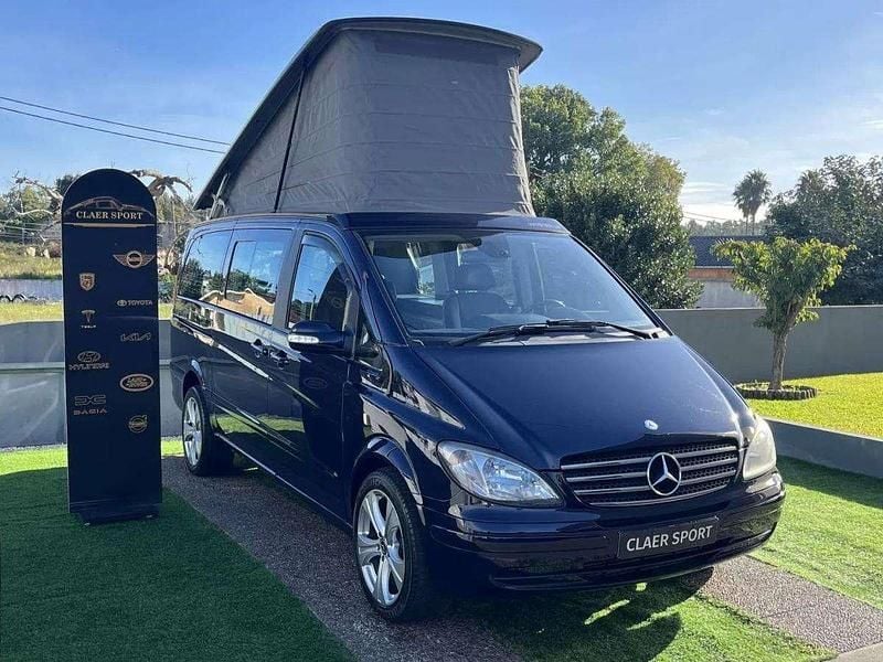 Azul Usado 2007 Mercedes Viano Marco Polo Monovolume | € 25.900 - Imagem 1/4