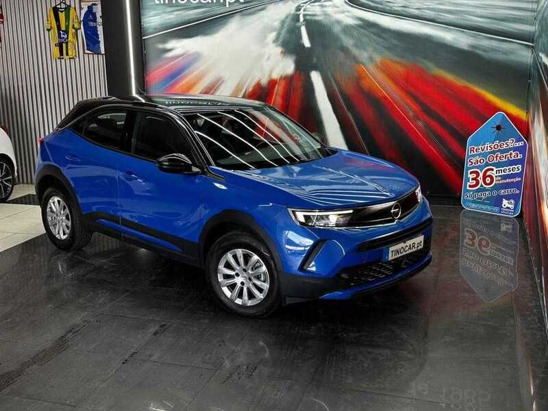 Azul Usado 2021 Opel Mokka Elegance SUV | € 18.499 (Preço justo) - Imagem 1/4