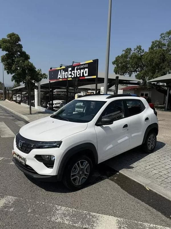 Branco Usado 2021 Dacia Spring Comfort Plus Citadino | € 14.900 (Caro) - Imagem 1/4