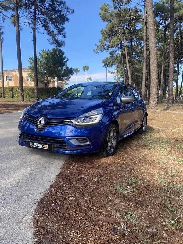 Azul Usado 2016 Renault Clio IV GT-Line | € 9.900 (Preço justo) - Imagem 1/4