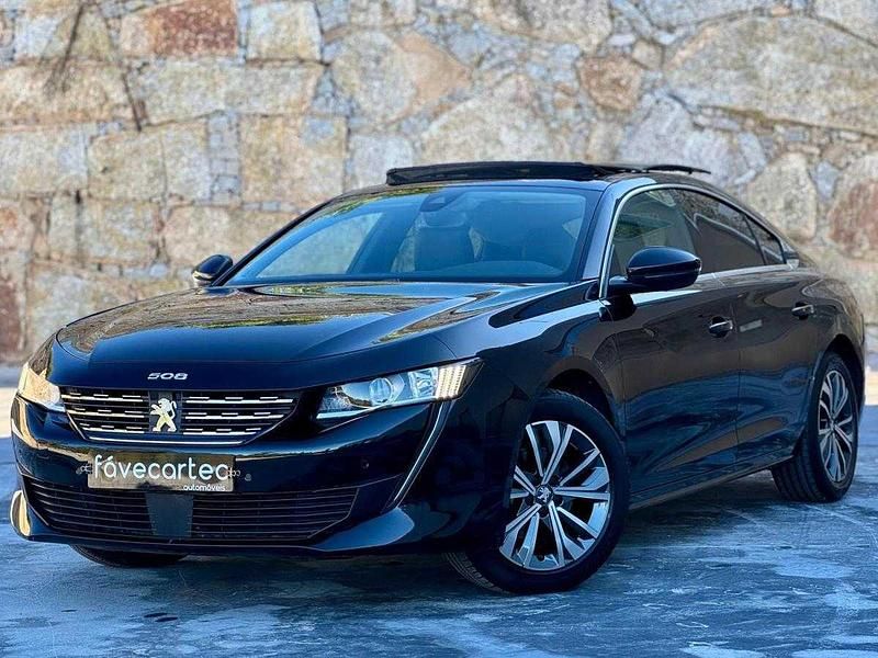 Preto Usado 2020 Peugeot 508 Allure | € 18.650 (Preço justo) - Imagem 1/4