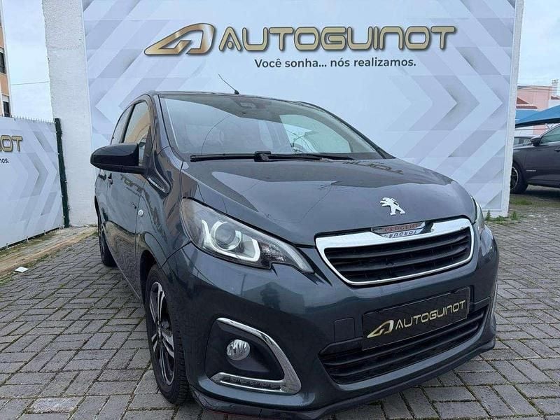 Usado Peugeot 108 GT-line 82 HP (60 kW) 2017 Cinza Citadino