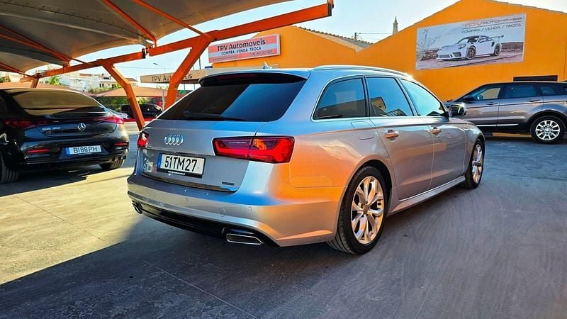 Usado Audi A6 S-Line 272 HP (200 kW) 2017 Cinzento Carrinha