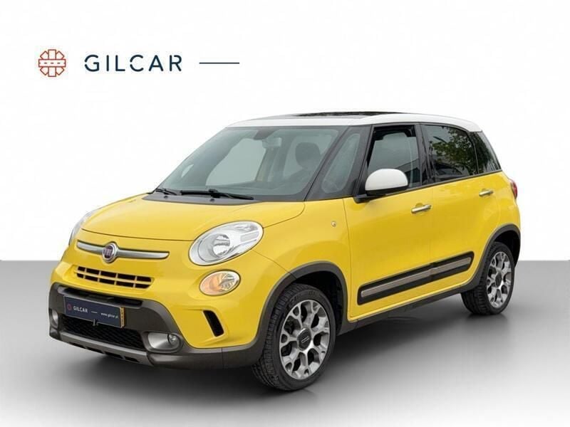 Amarelo Usado 2014 Fiat 500L Pop Star Monovolume | € 9.990 (Caro) - Imagem 1/4