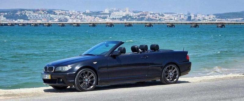 Preto Usado 2005 BMW 320 Cabriolet Cabrios | € 12.900 - Imagem 1/4