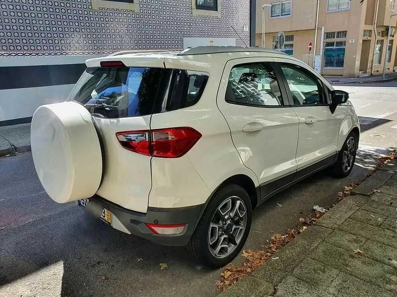 Branco Usado 2014 Ford Ecosport Titanium SUV | € 10.900 (Bom preço) - Imagem 1/4
