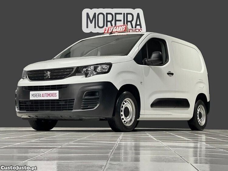 Branco Usado 2019 Peugeot Partner Monovolume | € 13.499 (Preço justo) - Imagem 1/1