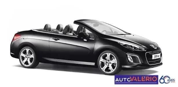 Preto Usado 2011 Peugeot 308 CC Active Cabrios | € 9.950 - Imagem 1/1