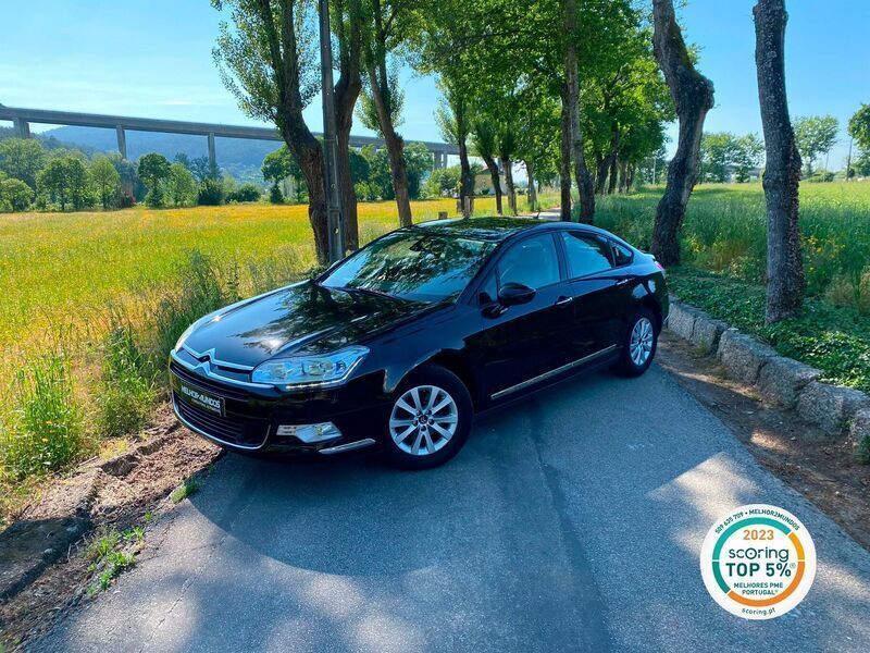 Preto Usado 2013 Citroën C5 Exclusive Sedan | € 8.750 (Caro) - Imagem 1/4