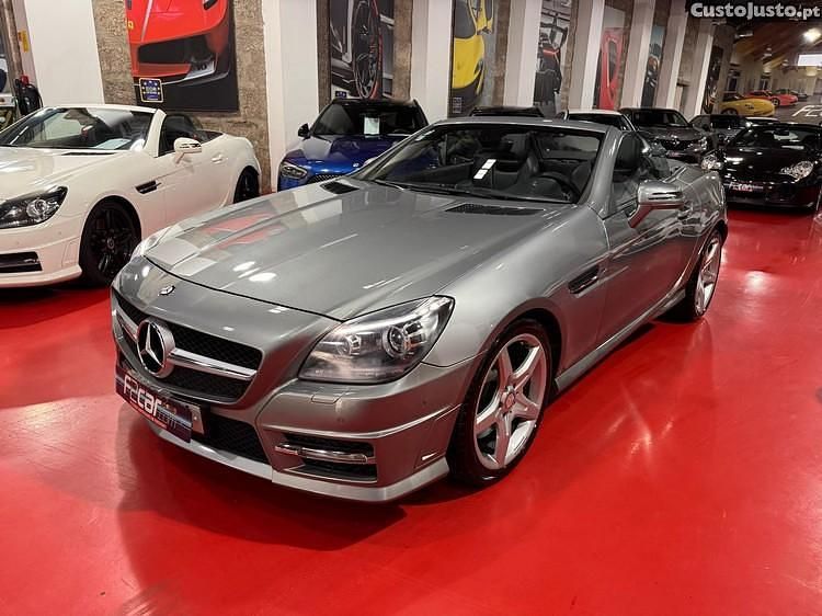 Branco Usado 2012 Mercedes SLK250 Cabrios | € 21.990 - Imagem 1/1