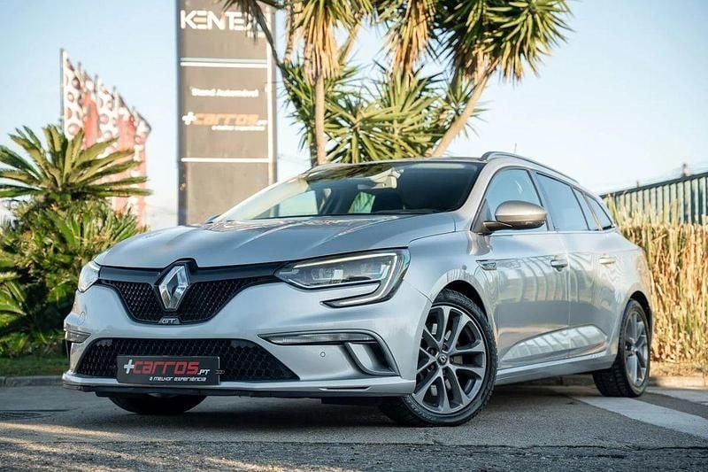 Cinza Usado 2018 Renault Mégane GrandTour GT Carrinha | € 15.900 (Bom preço) - Imagem 1/4