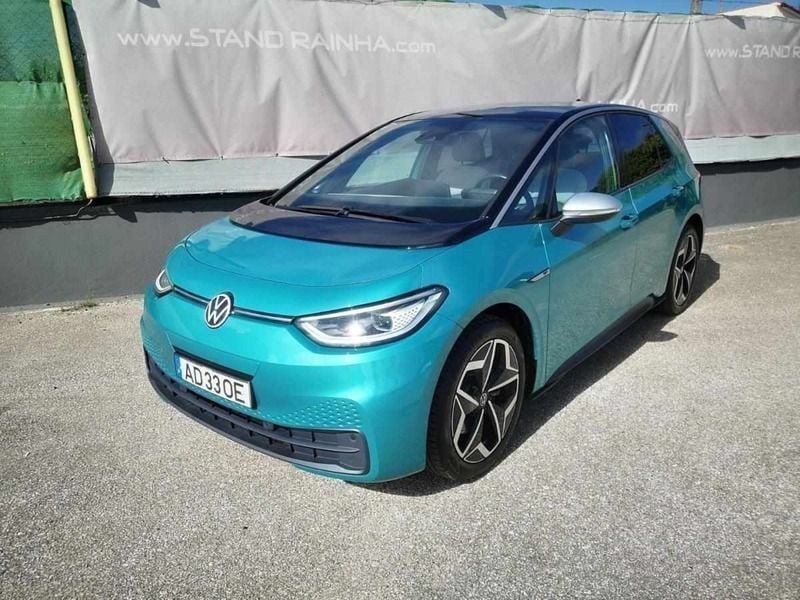 Azul Usado 2020 VW ID.3 Pro Citadino | € 24.500 (Caro) - Imagem 1/4