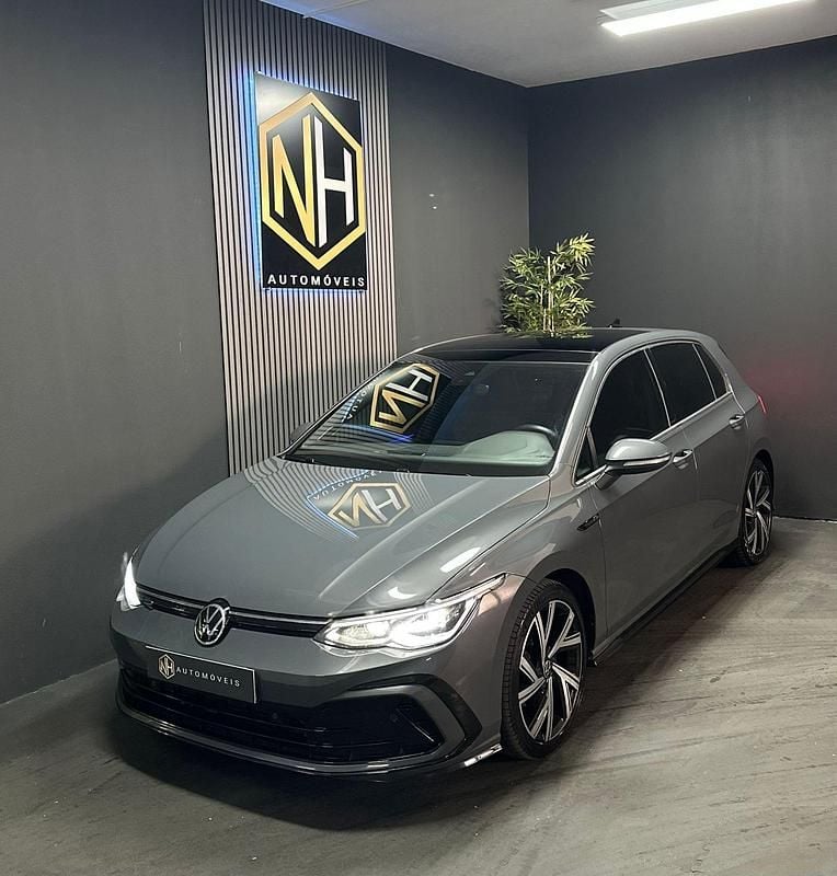Cinza Usado 2021 VW Golf VIII R-line | € 31.900 - Imagem 1/4