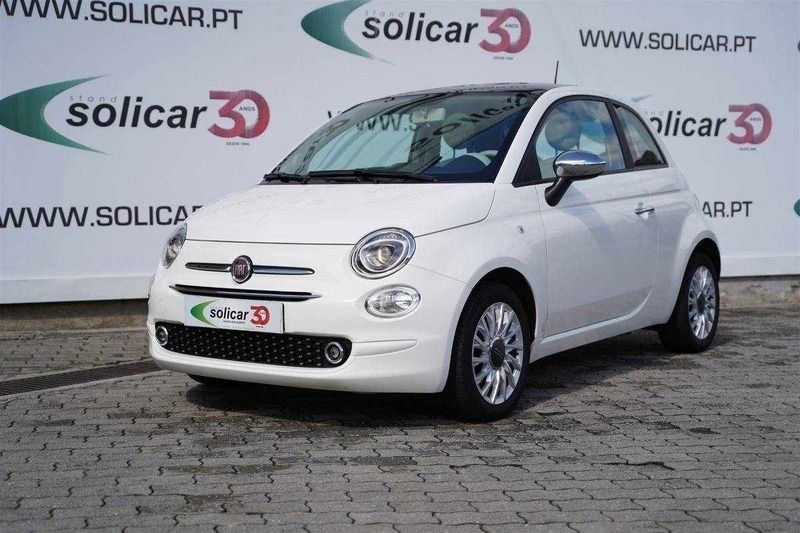 Branco Usado 2021 Fiat 500 Lounge Citadino | € 13.500 (Preço justo) - Imagem 1/4