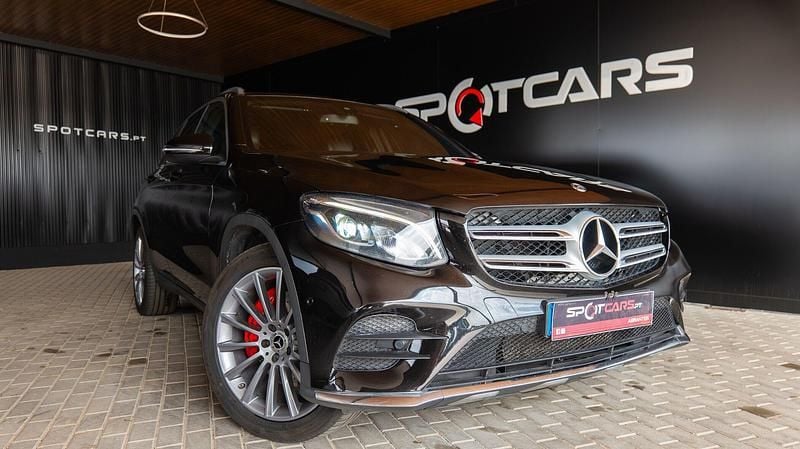 Preto Usado 2018 Mercedes GLC250 AMG line SUV | € 34.890 (Bom preço) - Imagem 1/4