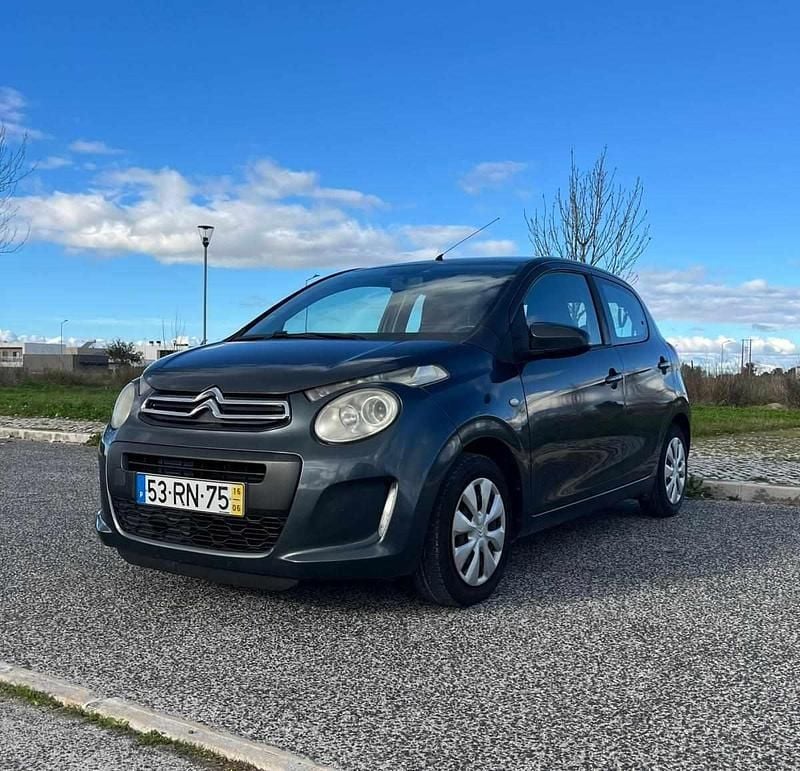 Cinzento Usado 2016 Citroën C1 Citadino | € 5.900 (Super Preço) - Imagem 1/4