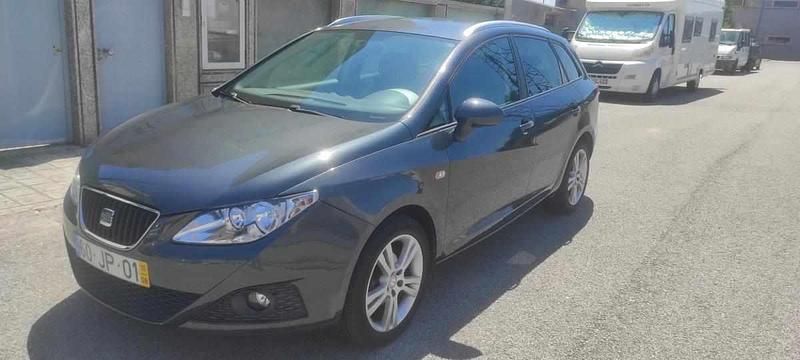 Cinzento Usado 2010 Seat Ibiza Citadino | € 5.950 (Preço justo) - Imagem 1/4