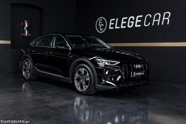 Preto Usado 2020 Audi e-tron Sportback Advanced SUV | € 32.450 - Imagem 1/1