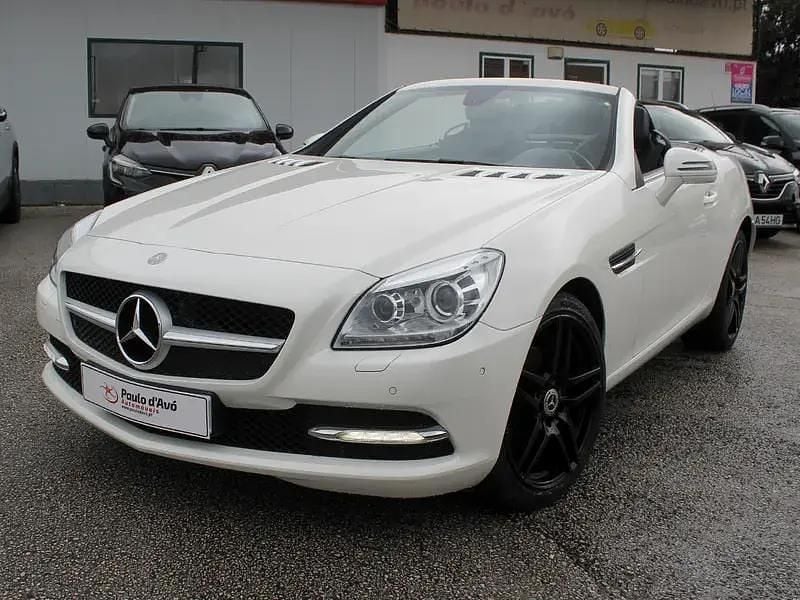 Branco Usado 2012 Mercedes SLK200 Cabrios | € 21.900 - Imagem 1/4
