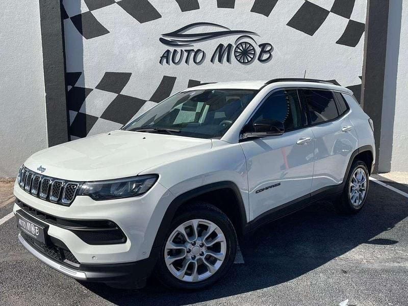 Branco Usado 2021 Jeep Compass Limited SUV | € 21.489 (Preço justo) - Imagem 1/4