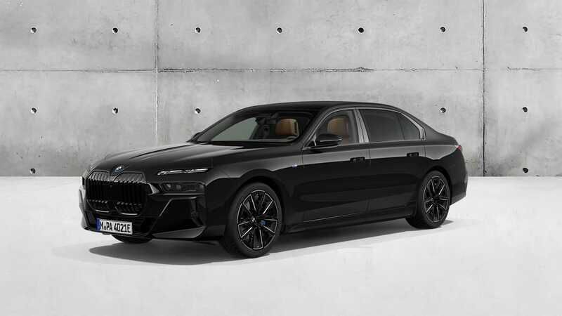 Preto sapphire metalizada cortinas dos vidros laterais traseiros Novo 2024 BMW i7 Comfort Edition Sedan | € 180.500 - Imagem 1/4