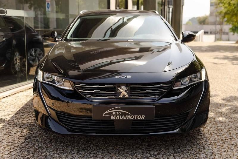 Usado Peugeot 508 SW 130 HP (95 kW) 2020 Preto Carrinha